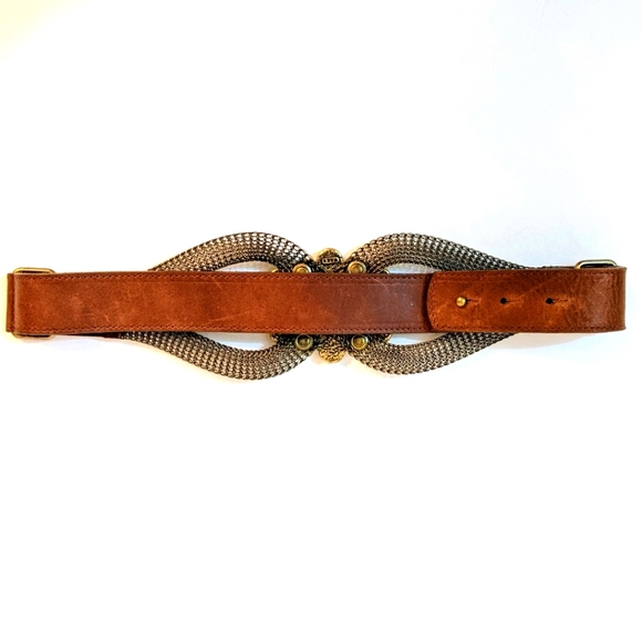 •LEATHER ROCK•Sedona Exquisite Stone Belt - Picture 6 of 8